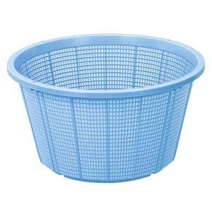 9個セットザル 抗菌 深型 ブルー アシスト 47型 日本製 TONBO（新輝合成） トンボ アシスト カラー ざる 47型 BL : くらし壱