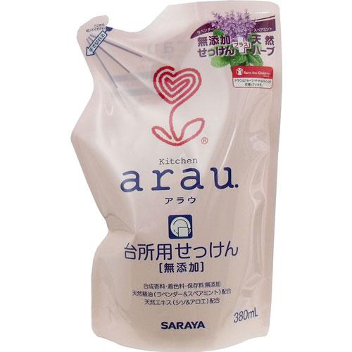 サラヤ arau. アラウ 台所用せっけん つめかえ用 380ml