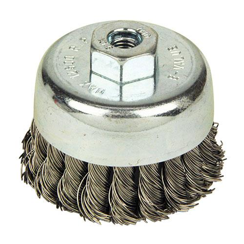 ステン剛腕カップブラシ 80mm