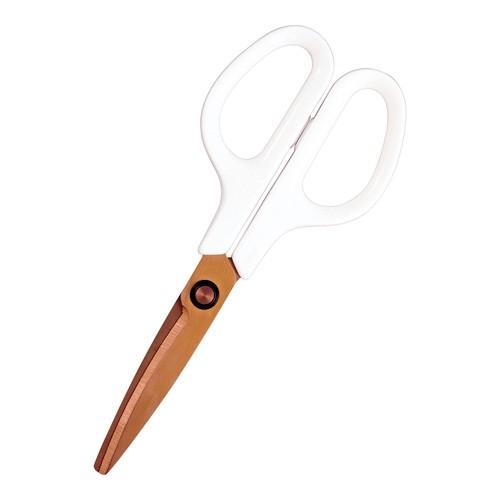 フィットカットカーブ 洗えるチタンバサミ マッシュルームホワイト SC-175STW