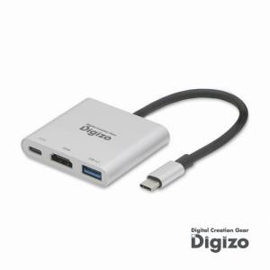 プリンストン PRINCETON USB PD65W対応 Type-C HDMI変換アダプター PUD-PDC1HA