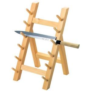 【在庫セール】ヤマコー(Yamaco) 木製 庖丁掛け 6段(10301) YAMACO ヤマコー 木製 庖丁掛け 6段（10301） : NEXT! - 通販