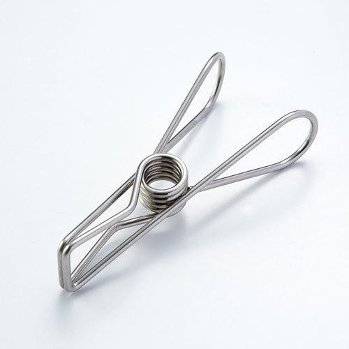 つまみやすいステンレス製ピンチ 厚手用 20個組 SV-6049