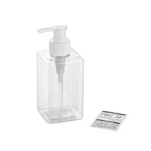 エコー金属 PETポンプボトル300ml 角型 クリアの商品画像