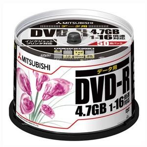 三菱化学 PCデータ用DVD-R 50枚入 DHR47JPP50｜webby