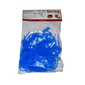 カルタファタ用 ストリング シリコン製結びヒモ 青 50個入 5092400
