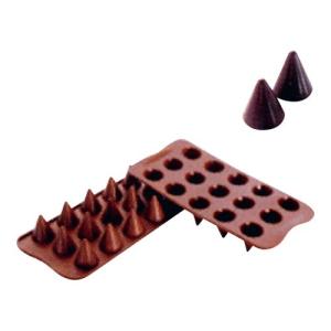 マトファ メタルチョコレートモルド 76618 深い魚シート8ヶ取
