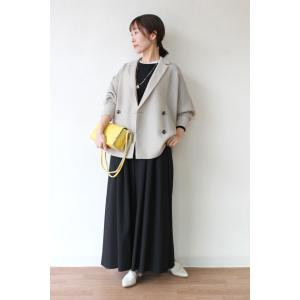 ディニテコリエ（Dignite Collier） 裾ラウンドプリントT Dignite collier ディニテコリエ(Dignite Collier）裾ラウンド