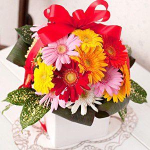 ガーベラ 誕生日 記念日【ダイヤ】あすつく  誕生日 プレゼント 花 翌日配達 花 翌日配達