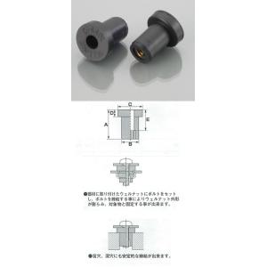 K-CON キタココンビニパーツ ウェルナット C-650L（M6×P1.0用）A：21.0mm×B...