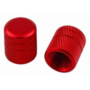 POSH Faith ポッシュ フェイス アルミカラードエアーバルブキャップ カラー：レッド エアバ...