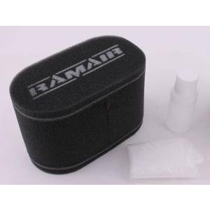 送料無料 RAMAIR エアフィルター 2連セット MS008 MSソックス FCR/TMR