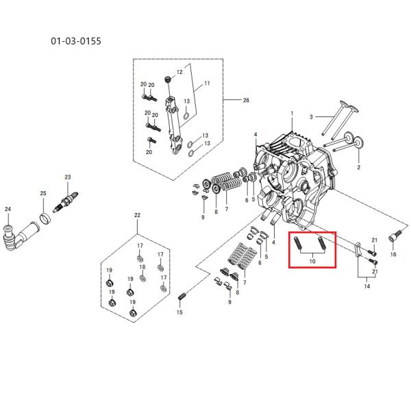 SP武川 SPタケガワ 【補修部品】スタッドボルト M6X28 2本/SUS304 スタッドボルト ...