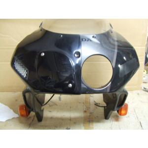 才谷屋ファクトリー RVF400 片目耐久ゼッケンカウル 仕様 白ゲル