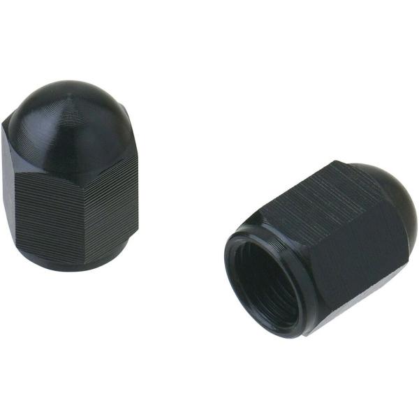 DRC ディーアールシー アルミエアバルブキャップ カラー：ブラック エアバルブキャップ