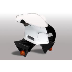 mc22耐久カウル seo工房ゼッケンプレート mc88スモークスクリーン ゼッケンプレート装着 | Wing on Asphalt!