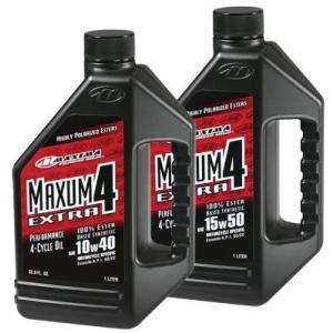 MAXIMA マキシマ マクスム 4 エクストラ 15W-50［1L×1ケース］ 4サイクルオイル ...