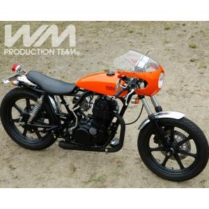 WM WM:ダブルエム ミドルショート アルミ フロントフェンダー SR400 SR500 YAMA...