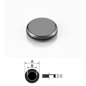 K-CON K-CON:キタココンビニパーツ グロメット（PVC） A：29.9mm×B：18.9mm×C：7.2mm／適合(下穴:φ25/板厚:1.5mm-2mm)｜webike02