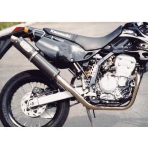 Dトラッカー用ダウンマフラー　フルエキ　スリップオン PENSKE ペンスケ ダウンアップフルエキゾーストマフラー D-TRACKER [D