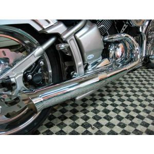 KENTEC ケンテック 極太スラッシュカット2IN1マフラー 90Φ ドラッグ