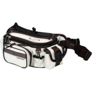 ROUGH＆ROAD ラフ＆ロード F-ラフウエストバッグ カラー：アイボリー ウエストポーチ・ヒッ...