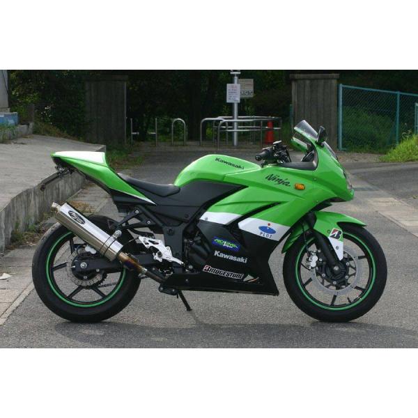 NOJIMA ノジマ FASARM GTミドル スリップオンマフラー NINJA250R [ニンジャ...