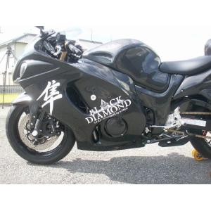 A-TECH エーテック サイドカウル 素材：FRP／黒 左右セット GSX1300R 