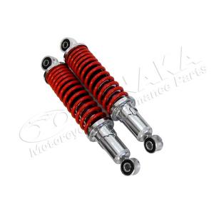 エンジンスワップに KNリアサス黒赤180mm スーパージョグZR 3YK