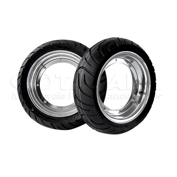 田中商会(TANAKA) タナカショウカイ アルミホイール・タイヤ4本ハブ 組込済セット10インチ ...