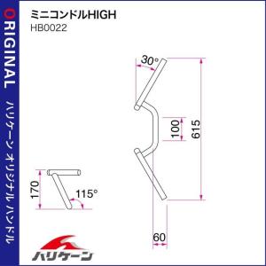 HURRICANE ハリケーン ミニコンドルH...の詳細画像3