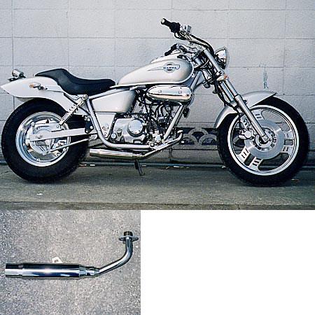 WirusWin ウイルズウィン シャープダウンマフラー ジャズ マグナフィフティー HONDA ホ...