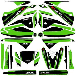 MDF エムディーエフ 車種別グラフィックデカールキット D-TRA Xアタッカ ■コンプリートデカ...