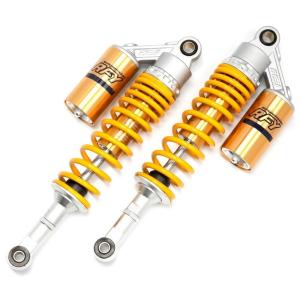 メッキ リアサス 325mm 新品 特注 細巻き マッハ KH400 ザッパー