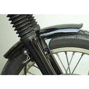 OSCAR（オスカー） フロントフェンダーショートB 黒ゲル W800 W650