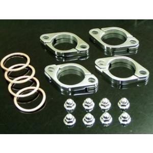 SPEC ENG. スペックエンジニアリング マフラーフランジ＆ナットセット KAWASAKI カワ...