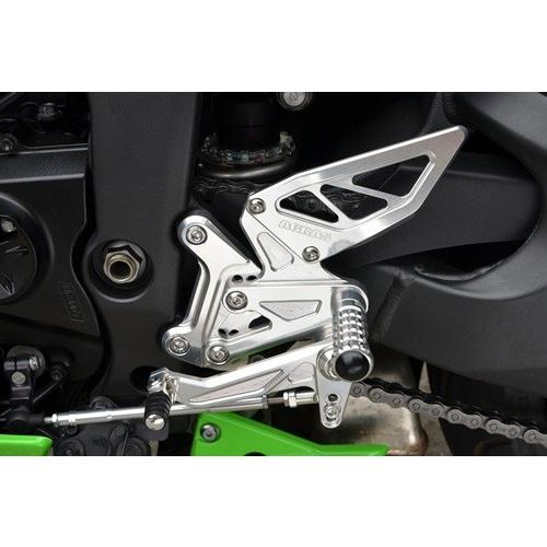 AGRAS アグラス バックステップ　レース用 ZX-6R KAWASAKI カワサキ バックステッ...