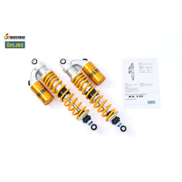 OHLINS オーリンズ リアサスペンション レジェンド・ツイン ZRX400 KAWASAKI カ...