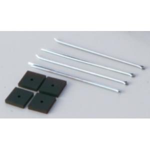 ACTIVE アクティブ コアガード アーミーズ用 リペア ピン&amp;ゴムセット カラー：シルバー ラジ...