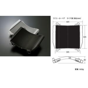 ACTIVE アクティブ 【ビッグラジエーター用リペアパーツ】 汎用ラジエーターコア本体 GPZ90...