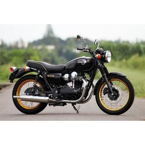 AN-BU アンブ シート カラー：ブラック W650 W400 W800 KAWASAKI