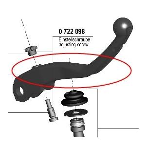 MAGURA マグラ 【195ラジアルマスターシリンダー】用補修部品 ロングレバー 16・20mm用...