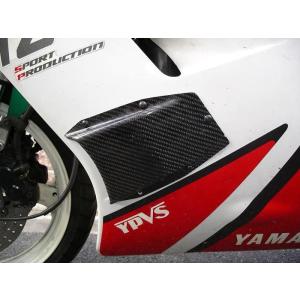 STING R&D スティングアールアンドディー FRP製ダクトカバー カラー：ホワイト TZR250 3MA YAMAHA ヤマハ｜webike02