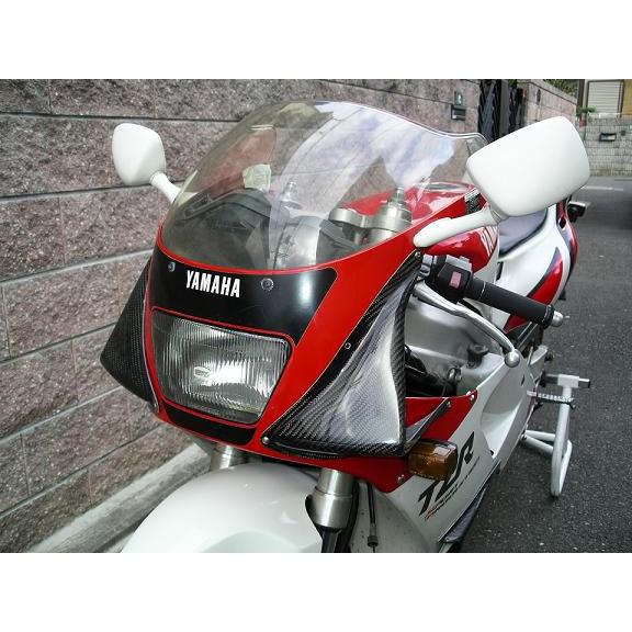 STING R&amp;D スティングアールアンドディー カーボン製ナックルガード TZR250 3MA Y...