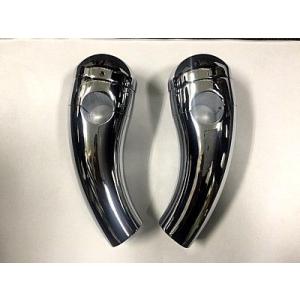 部品屋K&amp;W プルバックライザー 仕様：7/8インチ用 / サイズ：4.5インチ ハンドルポスト・ハ...
