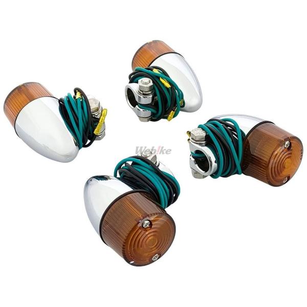 POSH Faith ポッシュ フェイス 車種専用ウインカーセット 砲弾タイプ レンズカラー：オレン...