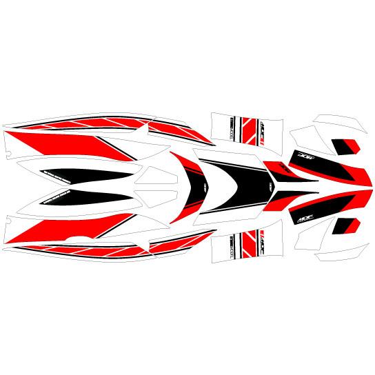 MDF エムディーエフ 車種別グラフィックデカールキット CYGNUS X125ストロボ ■コンプリ...