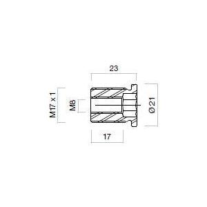 rizoma リゾマ バーエンド用アダプター KAWASAKI カワサキ BMW その他バーエンドオ...
