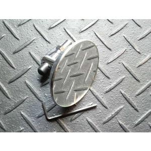 AN-BU アンブ 汎用ベリーショートミラー3インチ メッキ正ネジ