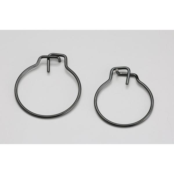 AELLA アエラ リアアクスルナット用ロックピンセット：ポリッシュ カラー：ブラック Superb...